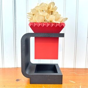 The Daka Planter with Stand, Indoor Flower Pot, Succulent
